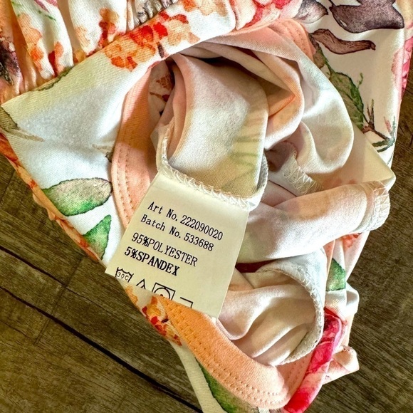 NWOT Toddler Floral Romper - Picture 5 of 5